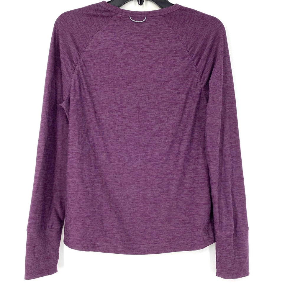 Title Nine Grace Raglan Tee Long Sleeve Purple - Picture 2 of 9